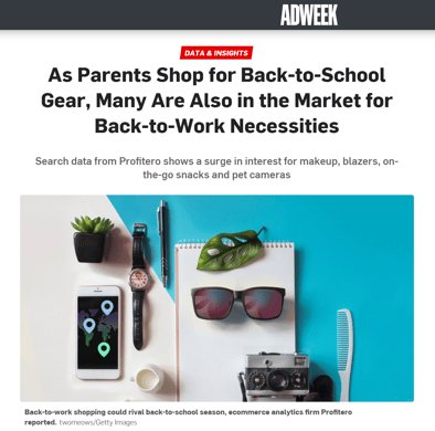 Adweek article Aug 2021