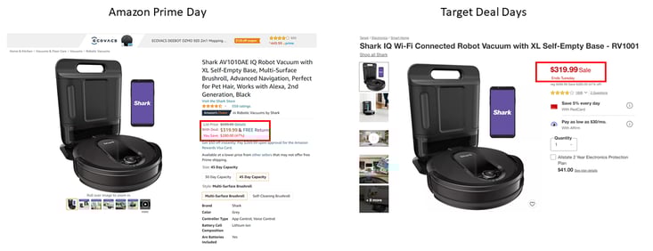 PD blog_iRobot AMZN v TGT