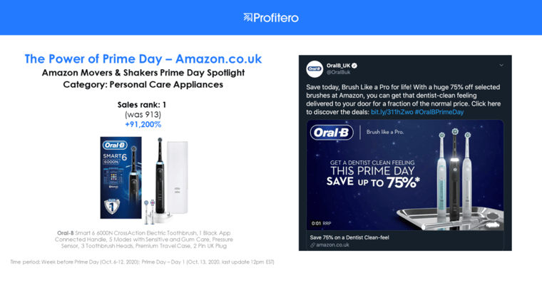 Prime Day Oral-B in UK