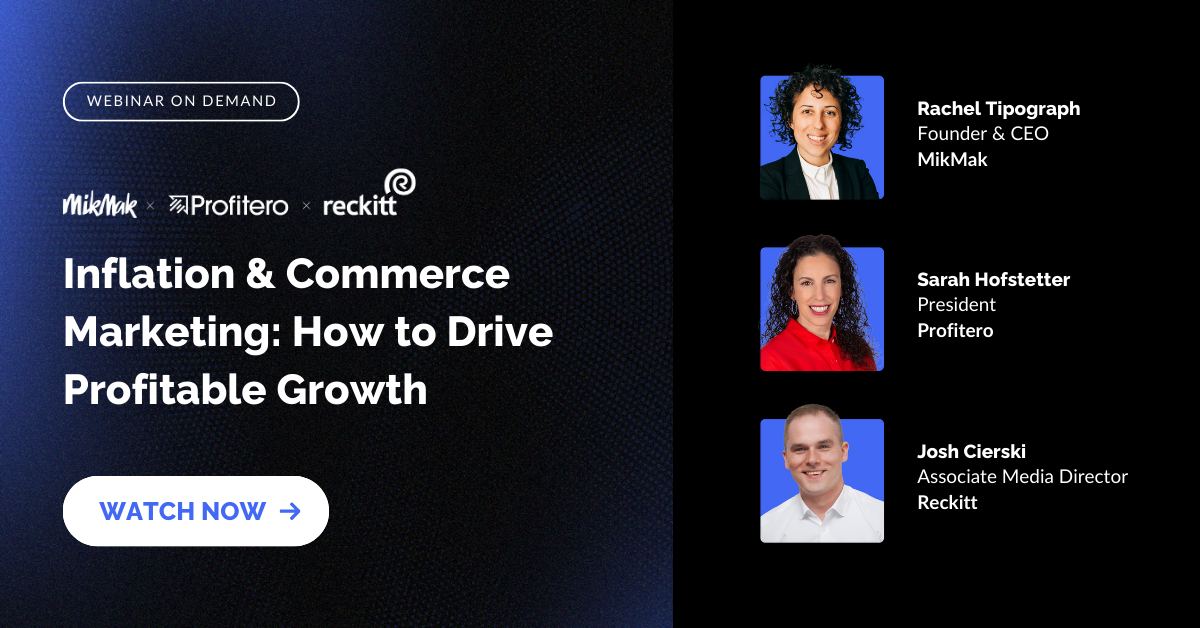 Inflation & Commerce Marketing: How to Drive Profitable Growth